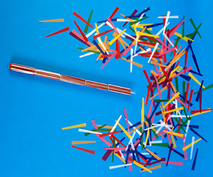 cork screw confetti